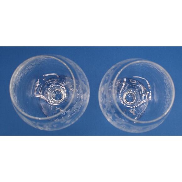 Bohemia Cascade Fine Lead Crystal Brandy Glasses 4.75'' - Set of 2 *Pre-Owned* - Picture 5 of 11